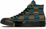 Кроссовки Converse Chuck Taylor All Star 70 Hi Bhm Black Multi All Over Print 2019 - фото