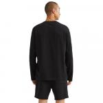 Лонгслив H&M Regular Fit Jersey, черный - фото 6