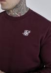 Толстовка SIKSILK ESSENTIALS, Burgundy/Red - фото 4