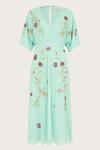 Декорированное платье Rosalie Monsoon, зеленый - фото 4
