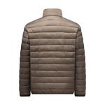 Пуховик Alpine Swiss Niko Mens, коричневый - фото 4