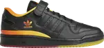 Кроссовки Adidas Forum Low 'Black Orange Yellow Gradient', черный - фото 2