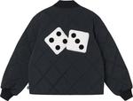 Куртка Stussy Dice Quilted Liner Jacket 'Black', черный - фото 3