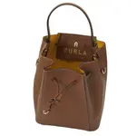 Сумка мешок Furla Miastella, коричневый - фото 3