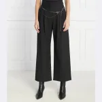 Пехотные брюки стандартного кроя с поясом Marella, черный - фото