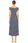 Платье Glen cove Cara Cara, abstract dot navy - фото 3