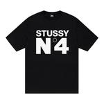 Футболка Stussy No.4 Черная - фото