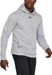 Толстовка Under Armour Hustle Fleece, Gray/ Black - фото