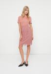 Платье VILA VICLARA O NECK DRESS, Old Rose/Light Pink - фото 2