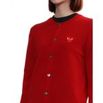 Джемпер унисекс CDG Play, красный - фото 11