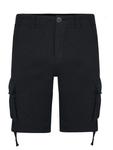 Threadbare Карго-шорты Regular 'Manchester' в черном цвете - фото