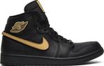Кроссовки Air Jordan 1 Retro High BHM 2017, черный - фото