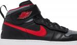 Кроссовки Air Jordan 1 High FlyEase GS Smoke Grey Gym Red, черный - фото 2