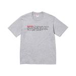 Футболка Supreme Joke Tee, Heather Grey - фото