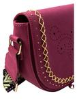 Сумка через плечо IZIA, фуксия - фото 5