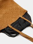 Сумка Parfois Braided Leather Shopper, коричневый - фото 4