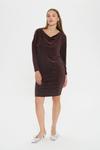 SAINT TROPEZ Платье в темно-коричневом цвете - фото 3
