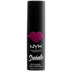Помада для сладкоежек Nyx Professional Makeup Suede Matte, 3,5 гр - фото