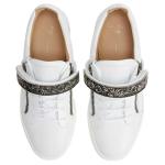 Кожаные кроссовки Coby Giuseppe Zanotti, белые - фото 4