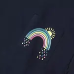 Футболка с карманом для девочек 2-16 лет Meet and Greet Lands' End, синий - фото 2