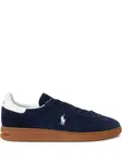 Замшевые низкие кеды POLO RALPH LAUREN, синий - фото