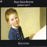 CD диск Mozart / Richter: Quartets Op 5 / Rincontro - фото