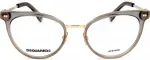 Очки DSQUARED2 D2 0067, Ft3/20 Grey Gold - фото 2