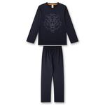 Пижама SANETTA, темно-синий - фото