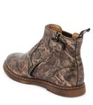 Сапоги sid jodzip из кожи металлизированного цвета Pom D'Api, мультиколор - фото 3