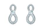 Серьги Infinity для женщин Swarovski - фото 6