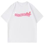 Футболка унисекс хлопковая, черная абрикосовая - фото 11