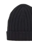Шапка-бини в рубчик Gran Sasso, черный - фото 4