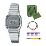 Часы Casio Vintage, арт. LA670WA-7D, серебро - фото 8