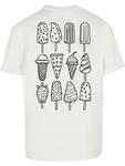Футболка "Ice Cream Oversize T-Shirt" белого цвета Merchcode - фото 2