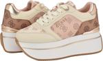 GUESS Женские кроссовки Camrio, Light Pink/Brown Logo Multi 680 - фото 5