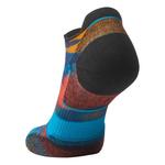 Носки Smartwool Run Targeted Cushion Brushed Print Short, синий - фото 2