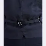 Узкий жилет строгого кроя Boss, синий - фото 4