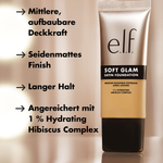 Тональный крем e.l.f. Cosmetics Soft Glam Foundation 50 Deep Warm - фото 8