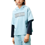 Детская толстовка ASICS, serene синий - фото 4