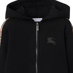 Свитшот SS25 для младенцев и малышей Burberry, черный - фото 3