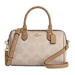 COACH Кожаная сумка бостон Rowan - фото 3