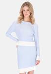 Джемпер myMo Jumper, Light Blue/White/Light Blue - фото