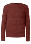 Свитер Street One MEN Sweater, цвет rusty red - фото