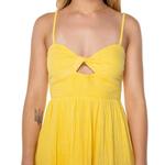 Женское мини-платье Sunrise Vibes ROXY, Mimosa Solid - фото 4