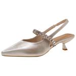 CAOT Серебряные лодочки на каблуке 5 см, цвет Silver 5cm - фото 3