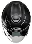Открытый шлем F31 HJC, черный - фото 2