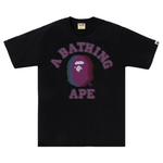 Футболка BAPE Glitch Art College Tee, Black - фото
