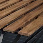 Стол+4 стула, на открытом воздухе TÄRNÖ IKEA, цвет black/light brown stained - фото 4