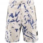 Шорты карго с принтом STONE ISLAND, Sand - фото