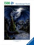 2D пазл: Черный дракон 1500 деталей Ravensburger - фото 2
